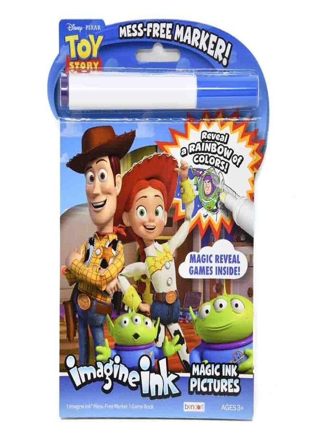Imagine Ink Bendon Toy Story Mess-Free Marker Coloring & Activity Book - Official Disney Pixar